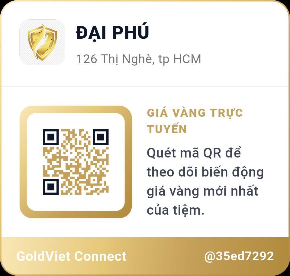 GoldViet Professional QR Card